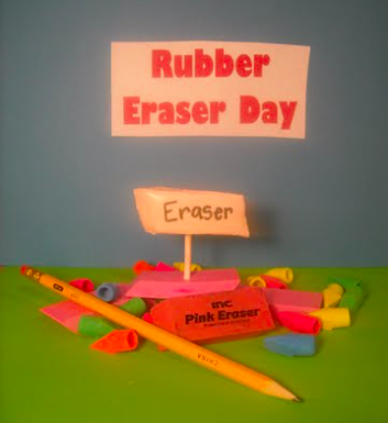 Today is Rubber Eraser Day