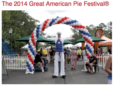This weekend: Great American Pie Festival