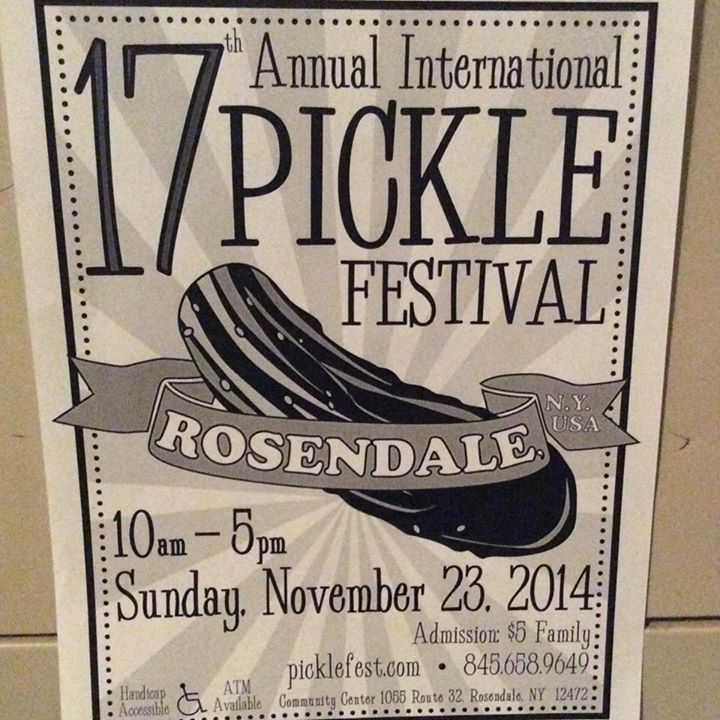 Sunday, November 23: 17th Annual International Pickle Festival