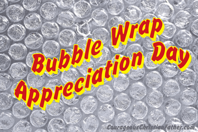 Bubble Wrap Appreciation Day — Monday, January 27