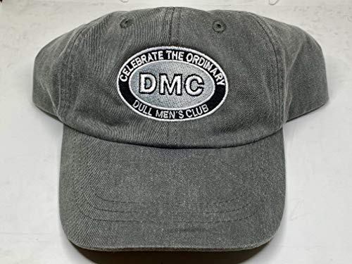 DMC cap — now available in a stunning gray — in our USA Shop