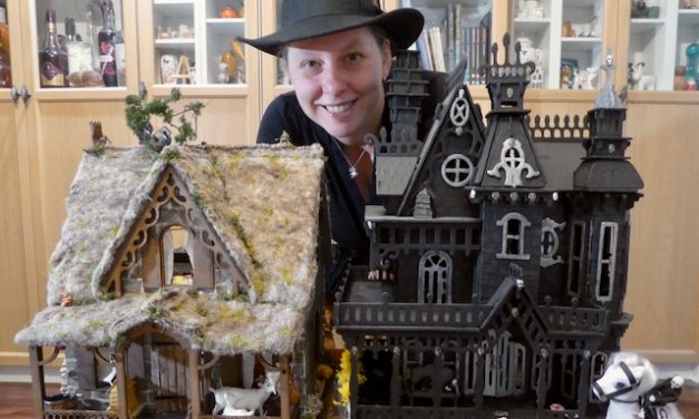 Shevaun Fergus — Dollhouses based on Terry Pratchett’s novels