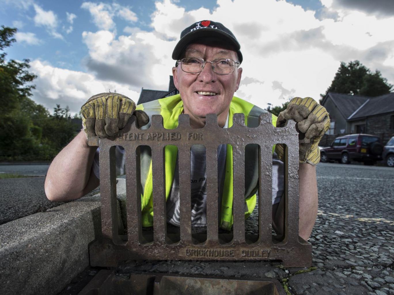 Archie Workman, our drainspotter, in the news this morning