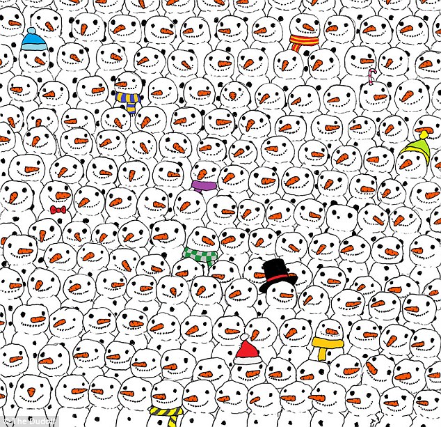 “Where’s the Panda” . . . can you find it?
