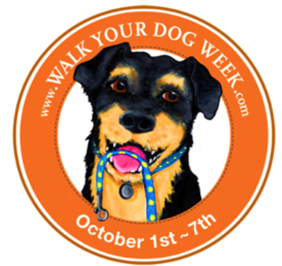National Walk Your Dog Week — starts today