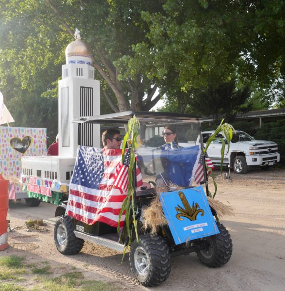 Golf Cart Parade — 4th of July — North Shore Lodge at Lake Mac, Ogallala Nebraska