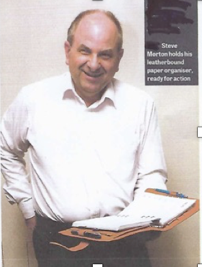 PC Pro magazine — DMC member Steve Morton ‘Mr Philofaxy’ is cover story