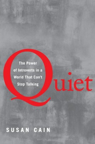 New book out today: "Quiet" — it's about accomplishments of introverts