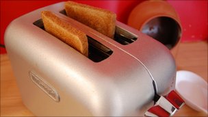 Day 2 of 12 Days of Christmas Gifts — for a dull man — Toaster