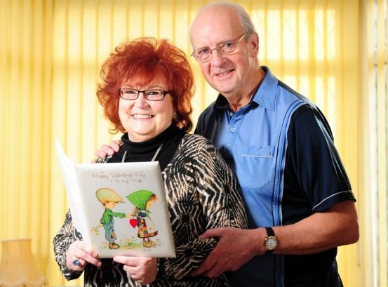 Ken Myers has given same Valentine card to wife for 34 yeaers — now is one of our Dull Men of 2012