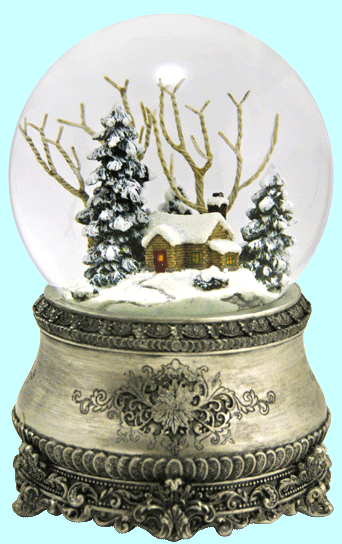 Snowglobes — Day 6's suggestion on our 12 Days of Christmas Gifts for Dull Men